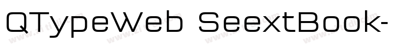 QTypeWeb SeextBook字体转换